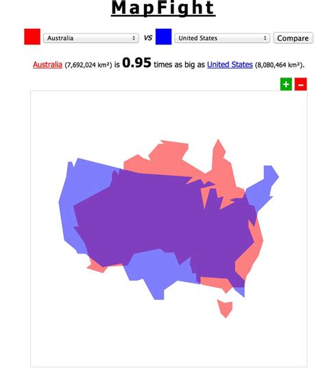 Mapfight Compare The Size Of Countries