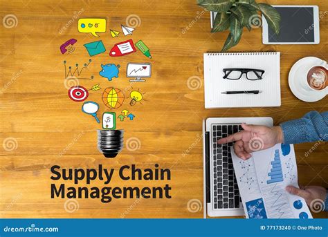 Concept De Supply Chain Management De Scm Photo Stock Image Du