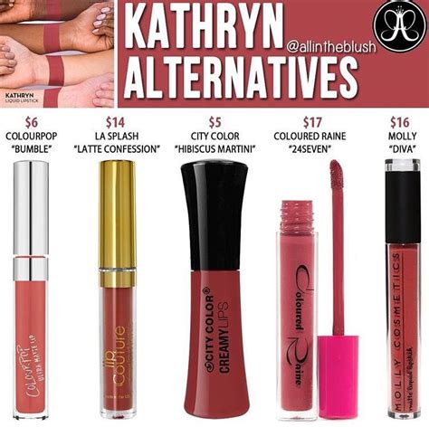 Dupes List For Lip Gloss Make Up Dupes Cheap Makeup Cute Makeup