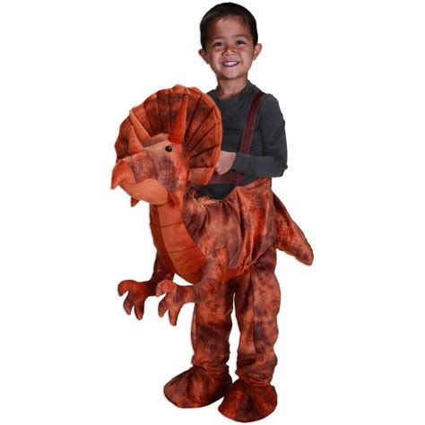 Brown Dino Rider Toddler Halloween Dress Up Role Play