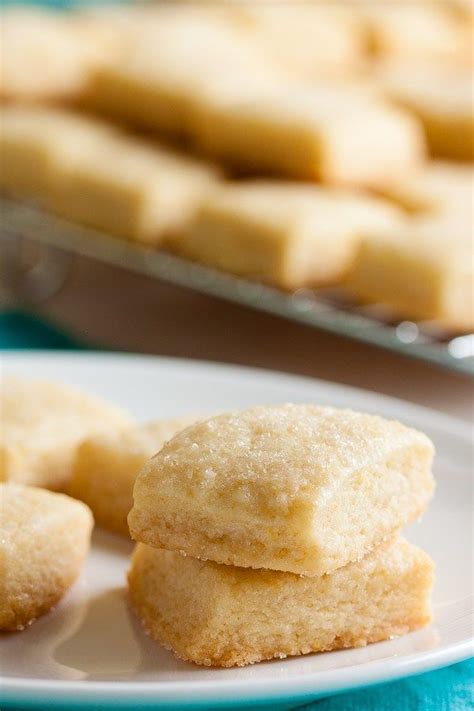 Shortbread Cookies Soft And Yummy Lemon Shortbread Recipe Via Wanna