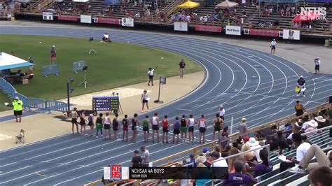 High School Boys 1600m 4a Finals 1 Nchsaa 4a State Championship