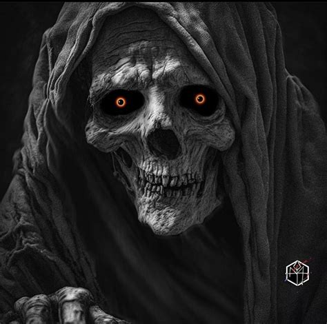 Human Skull Photography Dark Portrait Surreal Portrait Grim Reaper