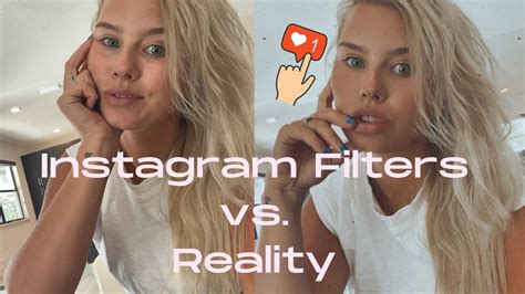 Instagram Vs Reality Filters Fillers And More Be Confident In Your Skin Youtube
