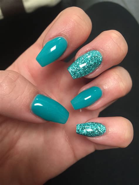 turquoise acrylic nails 50 stunning acrylic nail ideas to express your personality so they