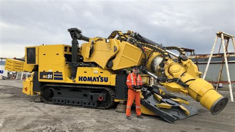 Komatsu Introduces New Hard Rock Excavator To Vale In Sudbury Canadian Mining Journal