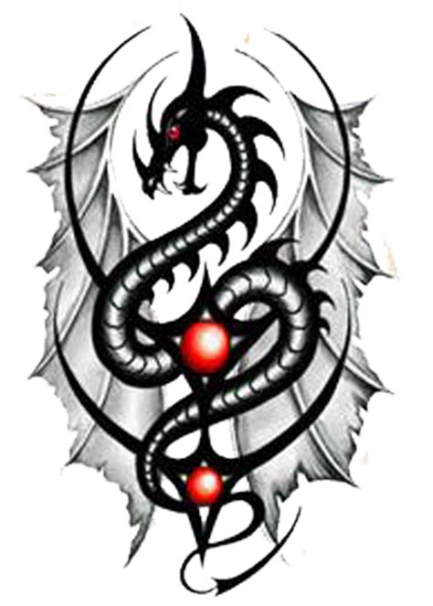 Awesome Tribal Dragon Tattoo Designs Yo Tattoo