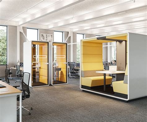 Work Pods And Phone Booth Counterintuitive Open Office Design