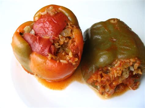 Almost Turkish Recipes Stuffed Peppers With Groundmeat Etli Biber
