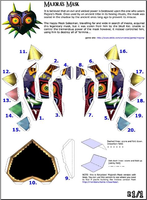Majora Mask By Papercrafter10 On Deviantart In 2020 Zelda Ts