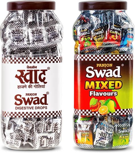 Swad Original And Swad Mixed Flavours Candy 2 X 150 Pc 300 Count Pack