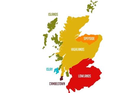 A Guide To Scotch Whisky Regions Man Of Many