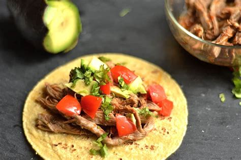 Slow Cooker Shredded Beef Tacos Wholesomelicious