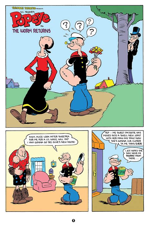 ‘popeye’ 2 Pits Sailor Against Actor For Olive Oyl’s Affection [exclusive Preview]