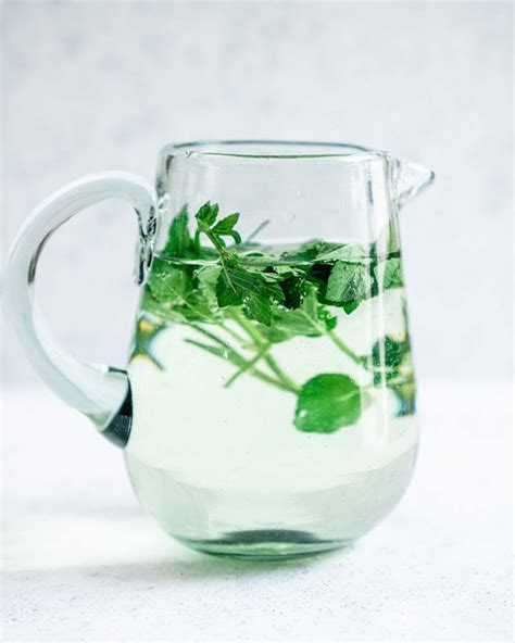Easy Mint Water Recipe A Couple Cooks