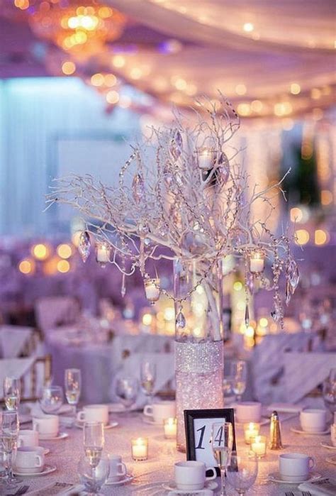20 Whimsical Winter Wonderland Wedding Centerpieces