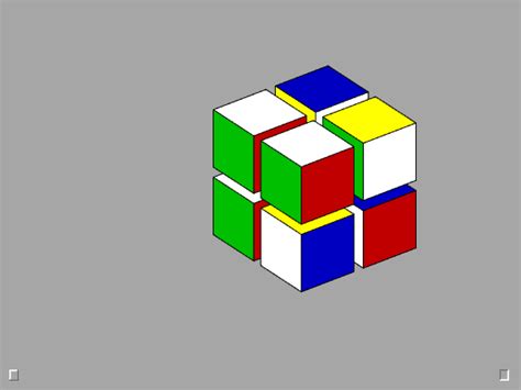 Color Cube Meets Rubiks Cube Cleves Corner Cleve Moler On