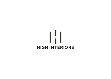 Premium Vector High Interiors Logo Design Vector Illustration