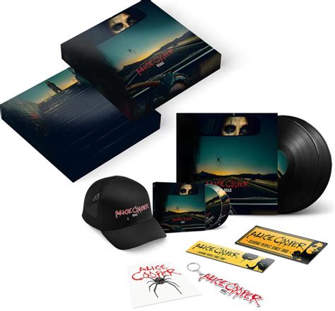 Alice Cooper Road Coffret Box Collector Vinyle Lp Live Hellfest