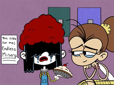 Lucy Cheering Up Luan Request 1 Rtheloudhouse