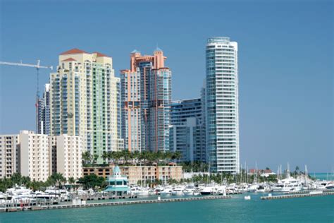 New Miami Beach Skyscrapers Stock Photo Download Image Now Istock