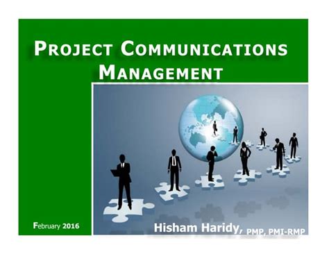 Pmpproject Communication Management Ppt