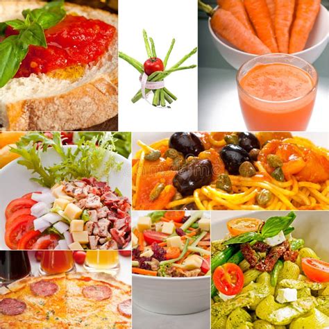 Healthy Vegetarian Vegan Food Collage Stock Photo Image Of Appetizer