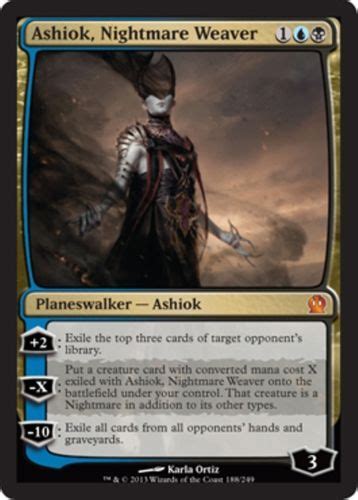 Browse through cards from magic's entire history. mtg-BLACK-BLUE-MILL-DECK-ashiok-visions-of-beyond-Magic-the-Gathering-rare-cards | Magic the ...