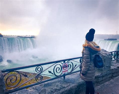 The Winter Season In Niagara Falls Canada