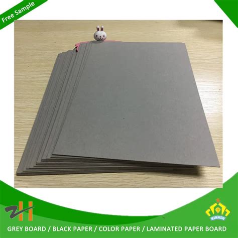 Rigid Grey Back 3mm Book Cover Duplex Paper Coated Paperboard Buy