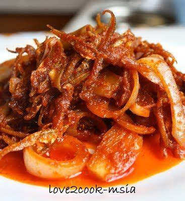 Sambal Ikan Bilis Anchovies In Spicy Gravy Sambal Recipe Indian