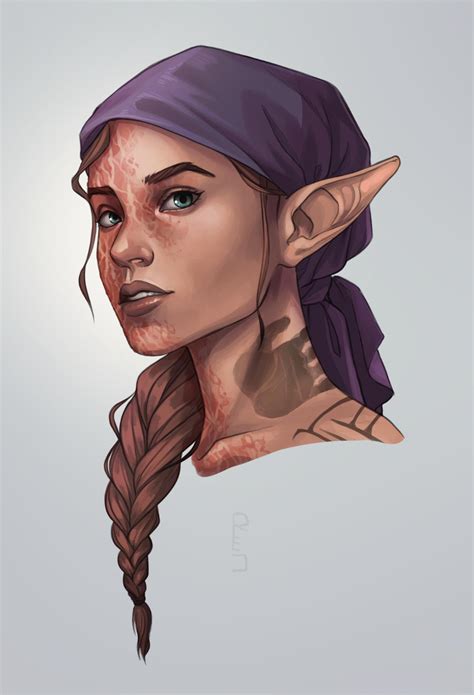 Rachel Denton 🌷 On Twitter Concept Art Characters Elf Female Elf Art