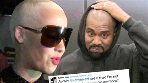 Amber Rose To Kanye West No More Ass Play For You After Wiz Attack