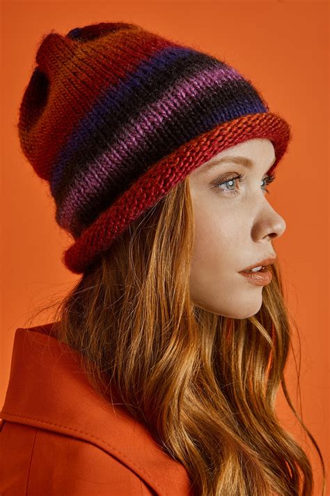 Hip Slouch Hat Free Knitting Pattern ⋆ Knitting Bee