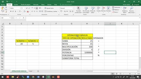 Doc Ejercicios Practicos Operaciones Basicas En Excel Mobile Legends