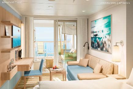 The larger staterooms are with separate patio lounge (7 m2). AIDAnova - AIDA Cruises