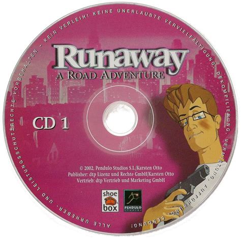 Runaway A Road Adventure 2001 Box Cover Art Mobygames