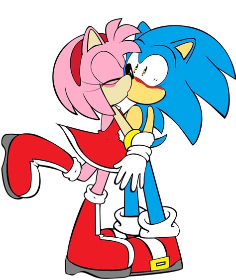 Kiss Colored Sonic And Amy Photo 20756852 Fanpop Page 4