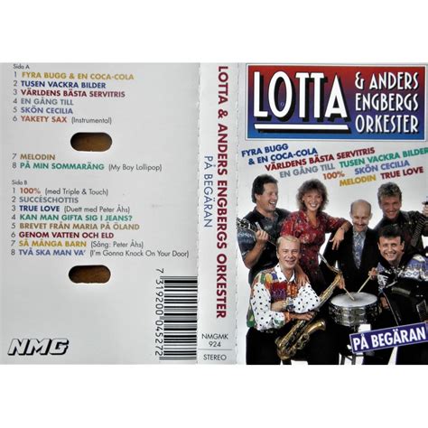 Lotta And Anders Engbergs Orkester På Begäran Obriens Retro And Vintage