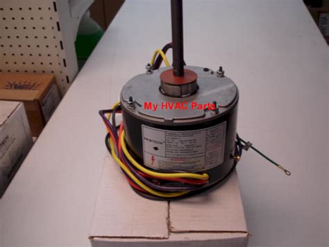 My old fan motor did not have a capacitor mounted on it like the new one does. WN_6287 Wiring Diagram On Emerson Condenser Moreover Emerson Fan Motor Wiring Free Diagram
