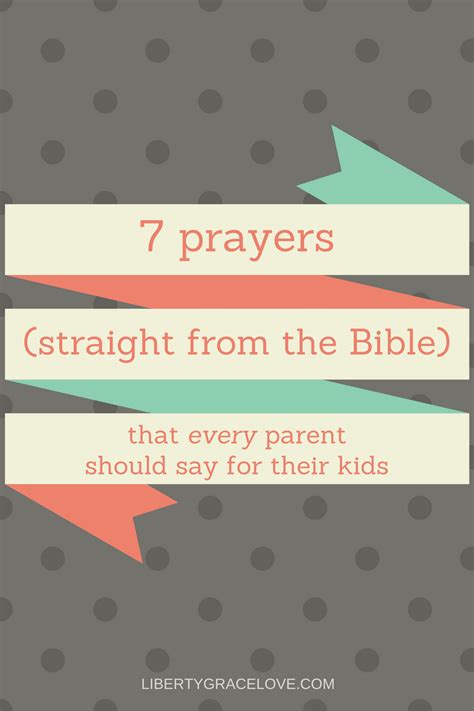 7 Prayers Straight From The Bible That Every Parent Should Say For