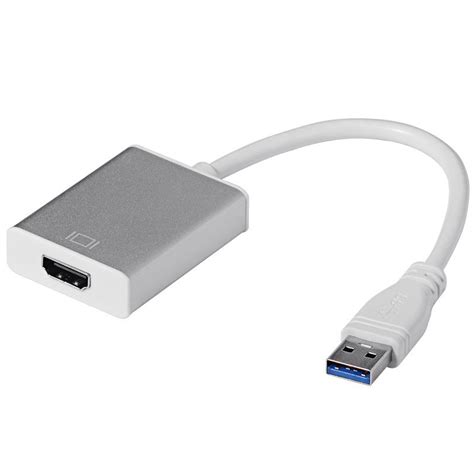 Usb 30 20 To Hdmi Hdtv Adapter Cable External Graphics Audio Card