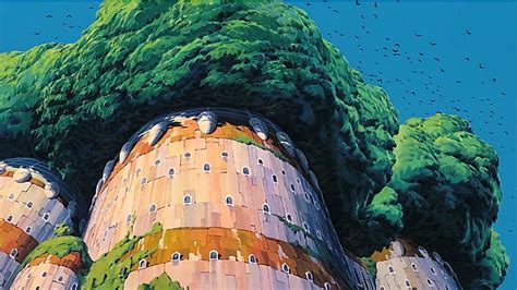 Hd Wallpaper Studio Ghibli Anime Laputa Castle In The Sky Cloud