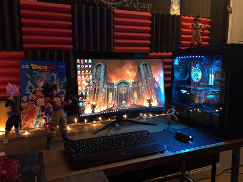 New Setup Prepping For Doom Eternal And Dbz Kakarot Rbattlestations