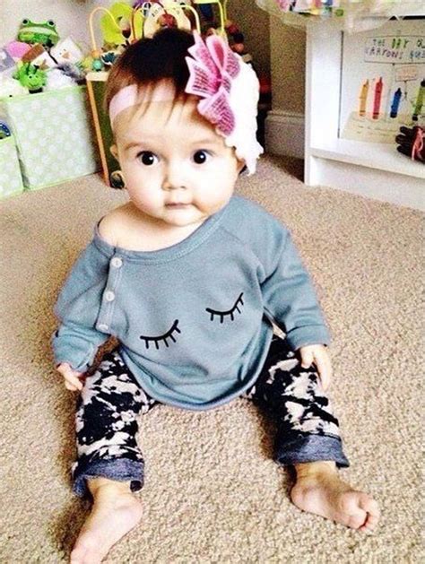 Awesome 0 24m Newborn Infant Baby Girls Clothes Cute Bebes Cotton Long