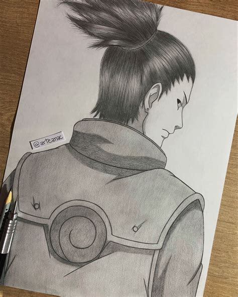 Shikamaru By Arteanac In 2021 Naruto Uzumaki Art Naruto Sketch