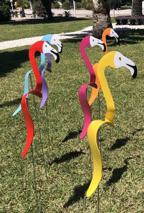You Can Get Dancing Flamingos For Your Yard So You Can Flock Your Way
