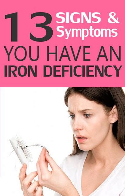 13 Signs And Symptoms That You Have An Iron Deficiency Healthy Clear