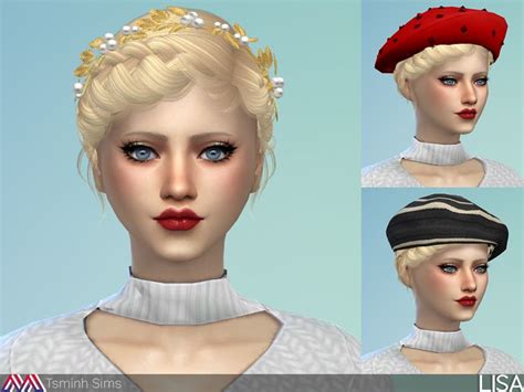 Crown Braid Hairstyle Found In Tsr Category Sims 4 Female Hairstyles