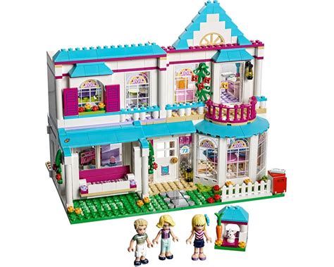 Lego Set 41314 1 Stephanies House 2017 Friends Rebrickable Build With Lego